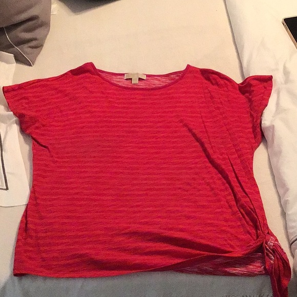 MICHAEL Michael Kors Tops - Michel Kors side tie t-shirt